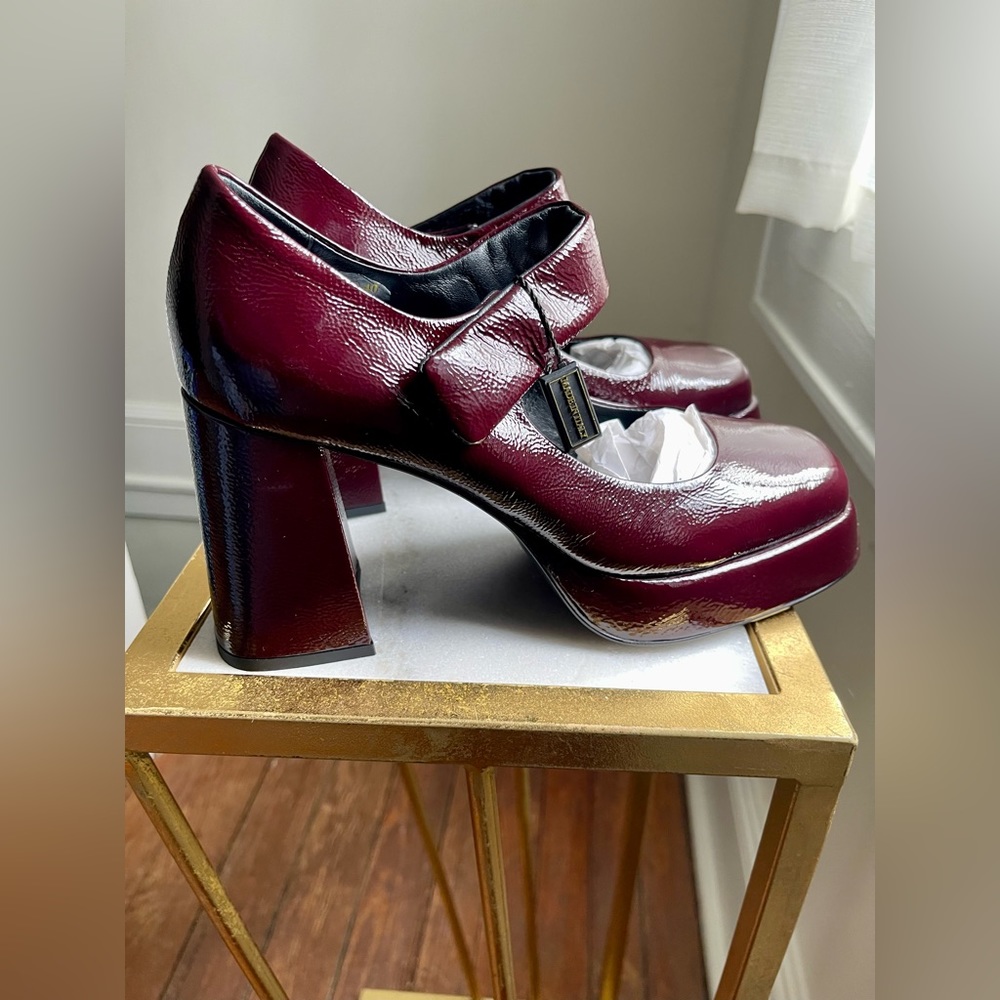 The feel of Versace without the price tag! Get your platform on!